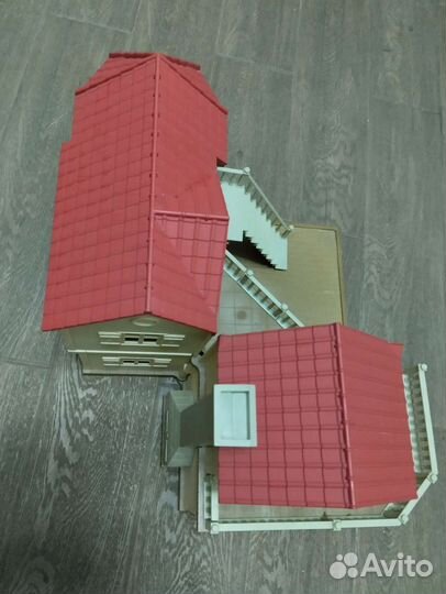 Sylvanian Families дом со светом и автомобиль