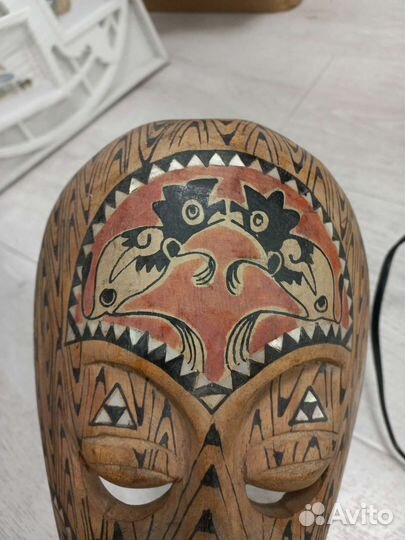 Маска интерьерная (Шри Ланка) деревянная