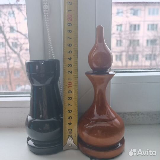 Шахматы резные деревянные