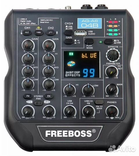 Микшер FreeBoss AG-AS04B