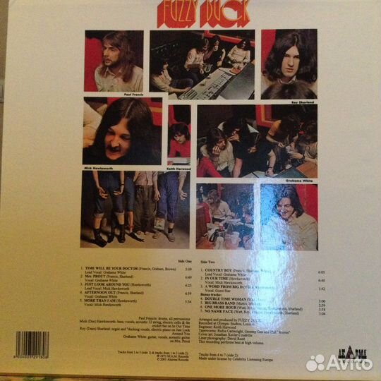 Fuzzy Duck- Lp,2001,Akarma,nm