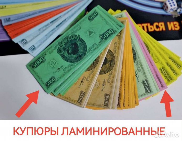 Настольная игра cashflow 101 и 202
