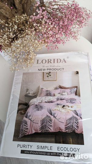 Постельное белье сатин евро