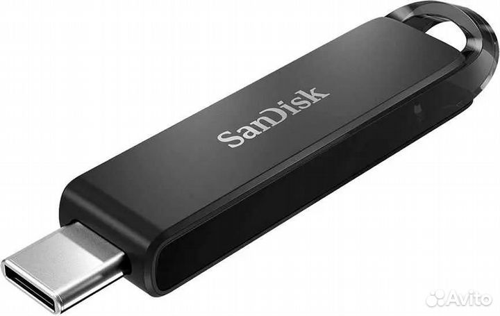 Флешка USB (Type-C) Sandisk 128гб, USB3.1. Новая