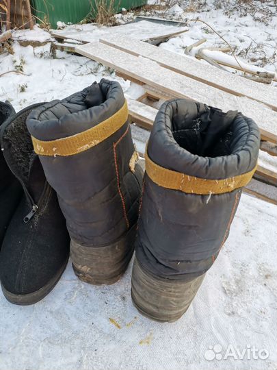 Сапоги мужские зимние 44-45 размер