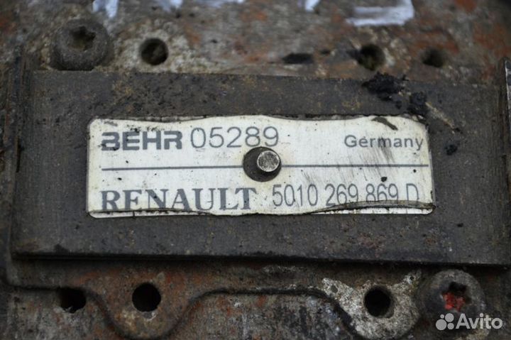 Вискомуфта вентилятора охлаждения renault trucks P