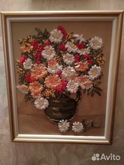 Картина лентами