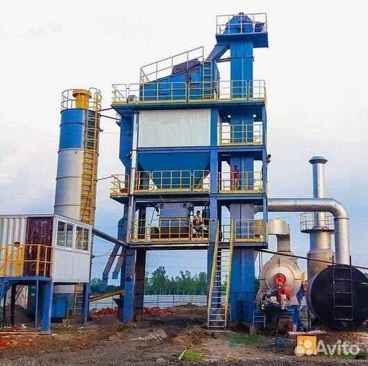 Асфальтобетонный завод LB 1000 (80 т/ч)