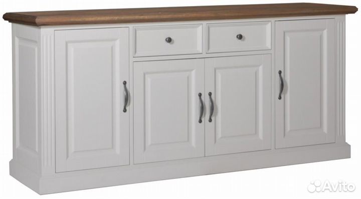 Комод четырехдверный с ящиками, столешница - тонир