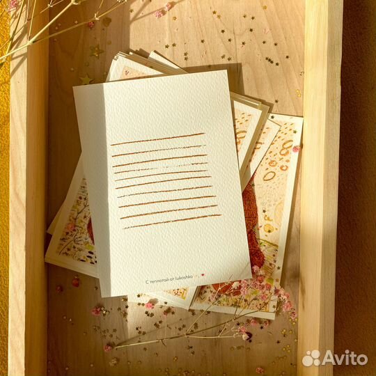 Текстурная открытка (Мишка )