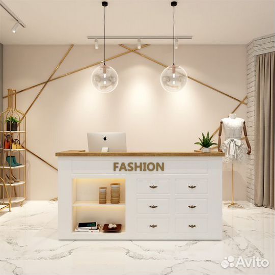 Стойка ресепшн, кассовые стойки