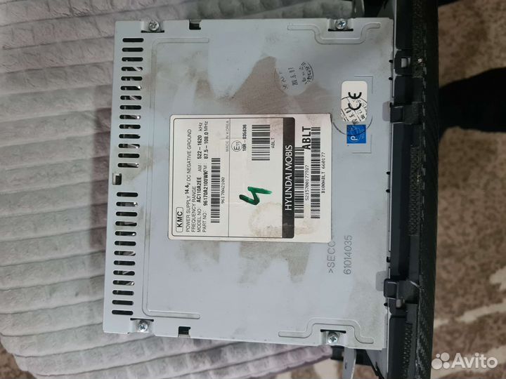 Штатная магнитола kia ceed