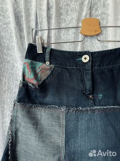 Юбка пэчворк