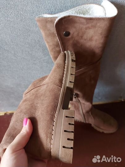 Сапоги ботфорты