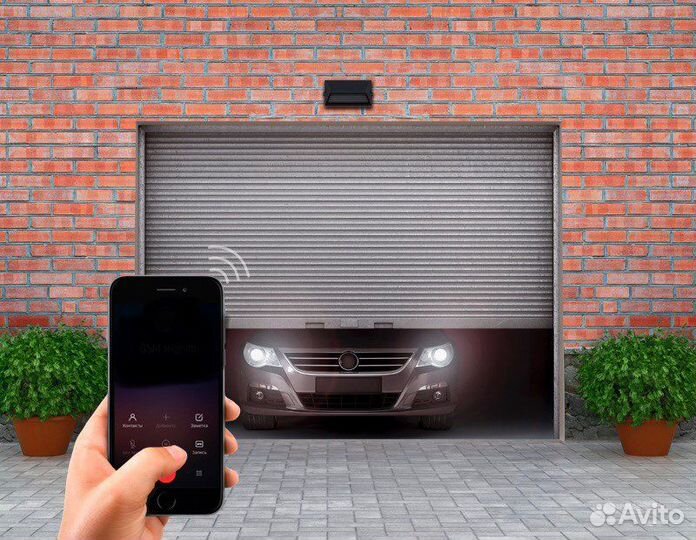 Управление воротами с телефона и Алисой