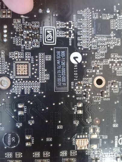 Видеокарта GTX 580