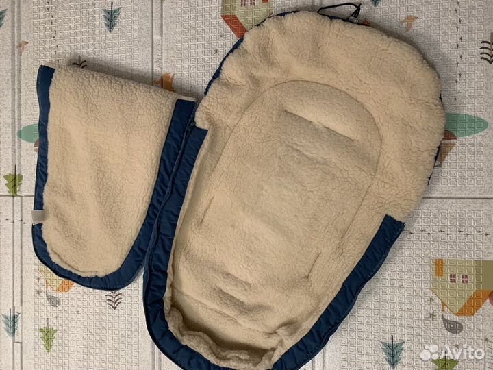 Зимний конверт в коляску