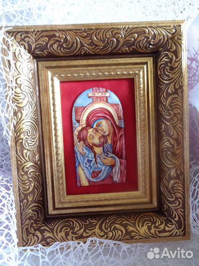 Панно Роспись по эмали Икона 