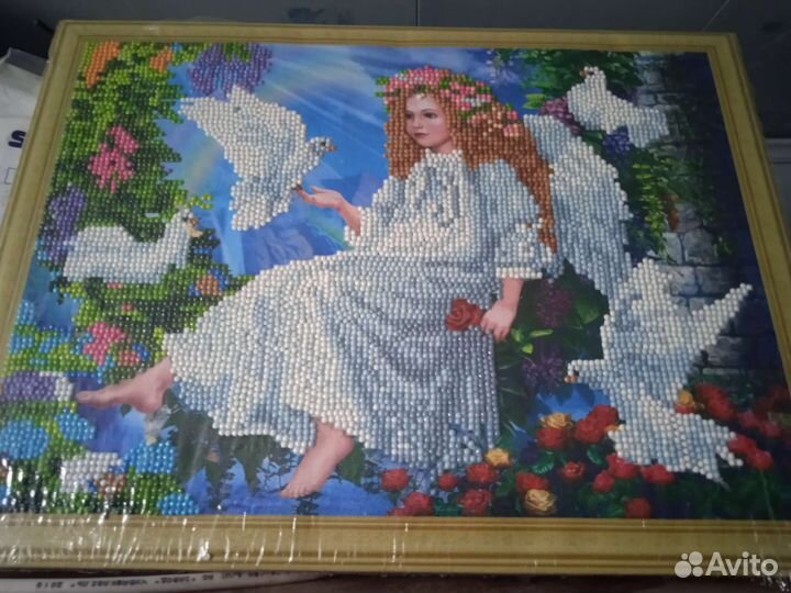 Картины стразами