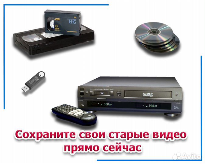 Оцифровка видеокассет