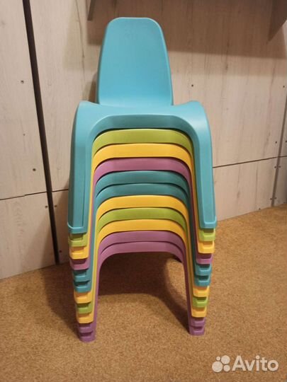 Детский стол и стул IKEA