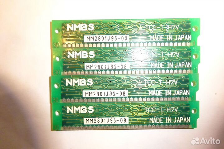 Ретро память simm 30 pin комплект #41 1Mb (4x256Kb