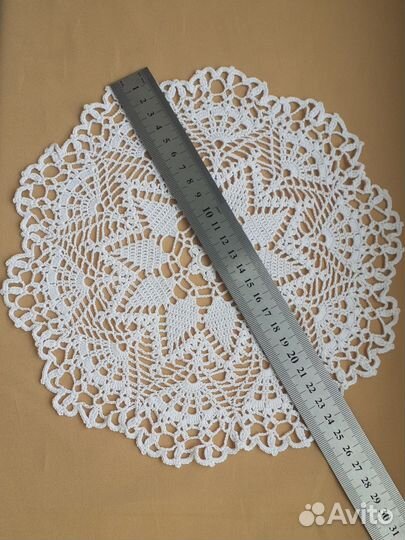 Салфетки вязаные крючком