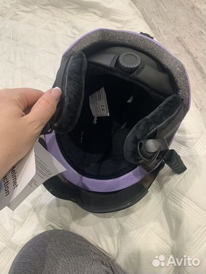 Шлем горнолыжный женский новый