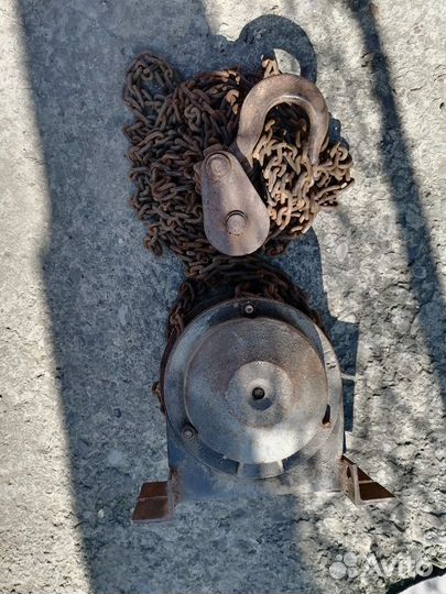 Тельфер, таль ручной цепной