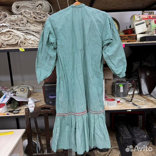 Национальное домотканное платье лён пир этнография