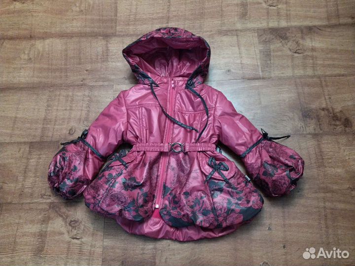 Куртка для девочки рост 104 демисезон