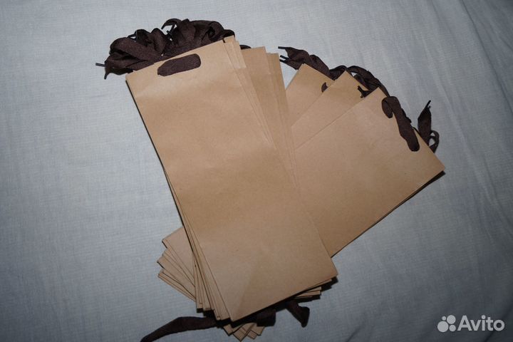 Пакеты бумажные крафт