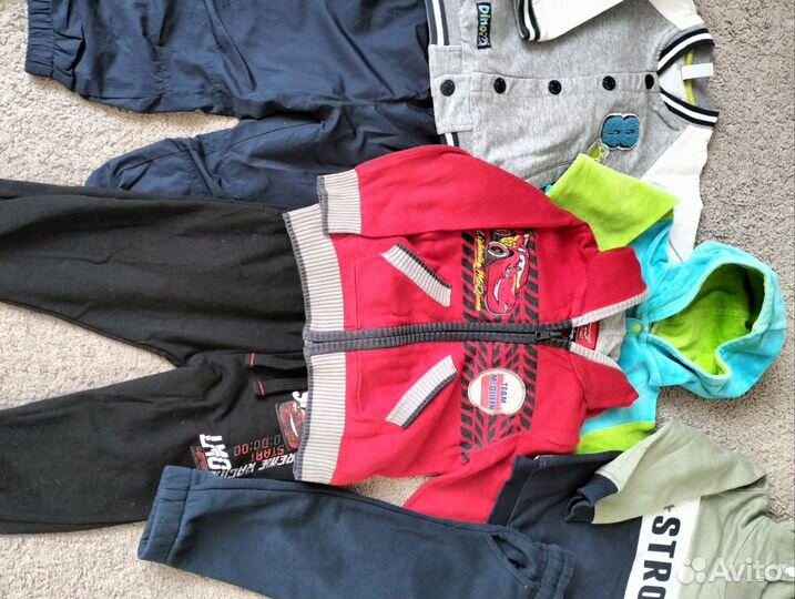 Детские вещи пакетом на мальчика 80,86,92
