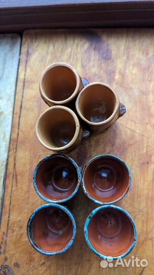 Рюмки (хрусталь, керамика)