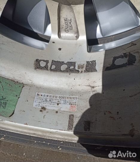 Литые диски R14 4x100 пр-во Япония и шины