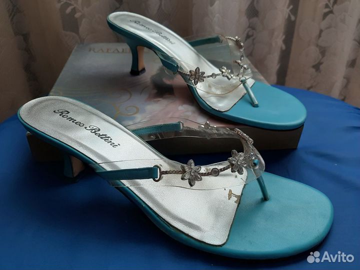 Сланцы-босоножки от Romeo Bettini