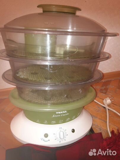Пароварка tefal бу