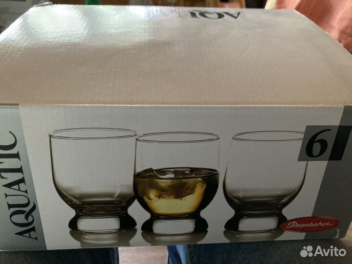 Стаканы aquatic pasabance 12 штук