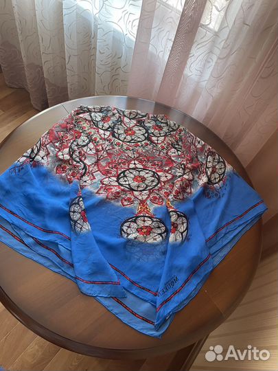 Шелковый платок Alexander McQueen