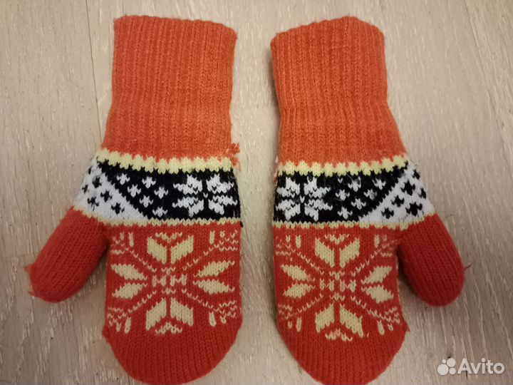 Варежки детские