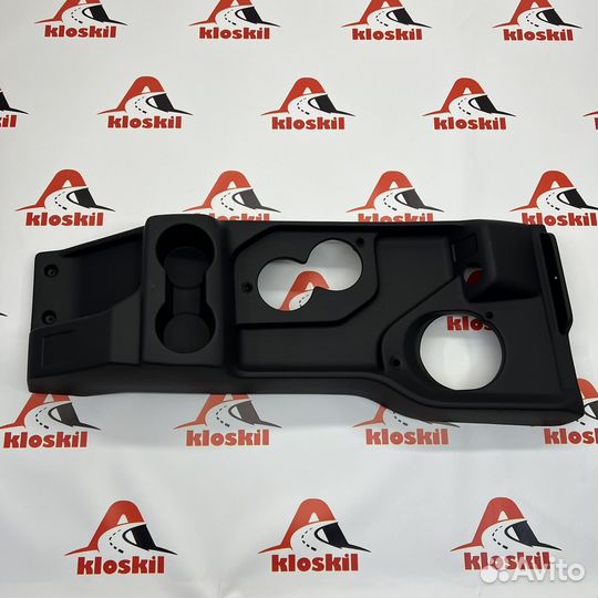 Тонель пола чёрный матовый лада Нива 4х4