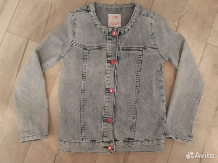 Джинсовая куртка 122