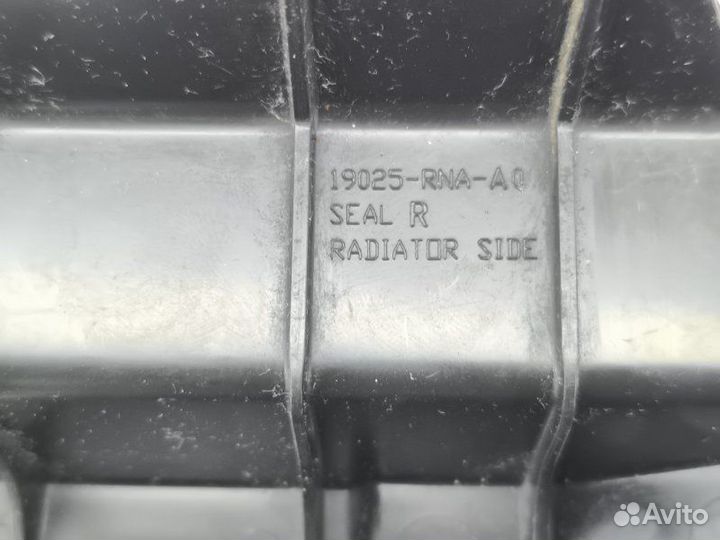 Защита радиатора правая Honda Civic FD1 FD3 FD7