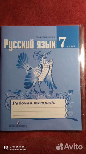 Рабочие тетради 7,8 класс. Литература
