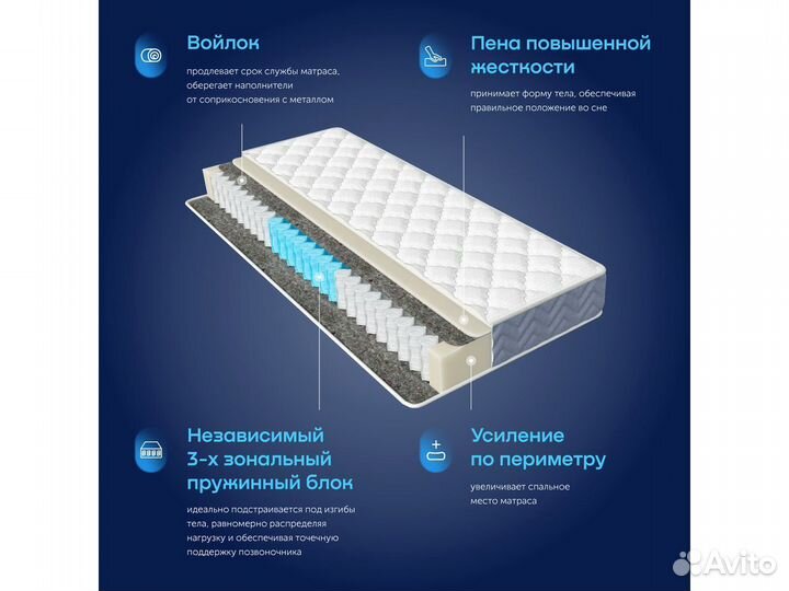 Матрас 200*090