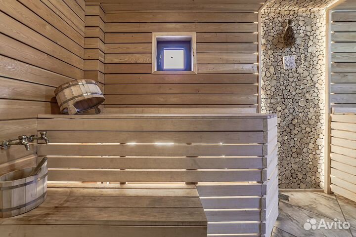 Баня на дровах с чаном