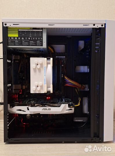 Игровой компьютер, i5 7400, GTX 1060, 16 гб, SSD