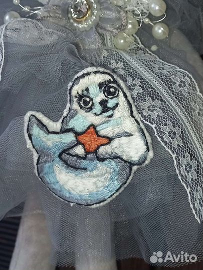 Брошка ручная работа