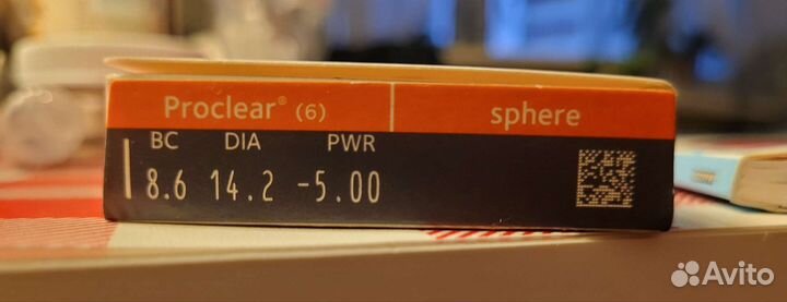 Линзы Proclear -5, 4 шт