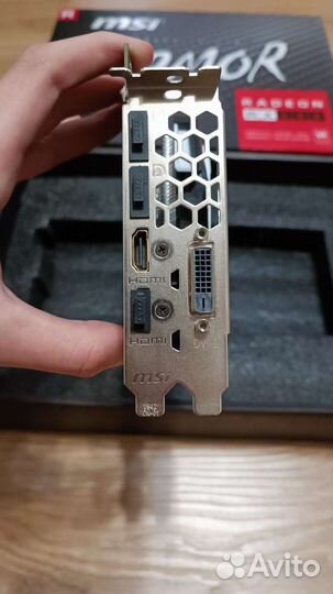 MSI AMD Radeon RX 580 armor 8G OC